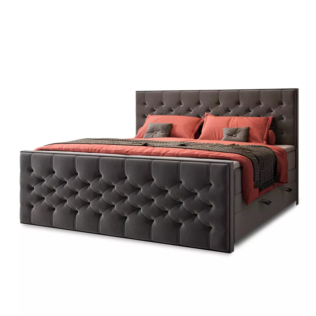 Boxspringbett Lanciano 180 x 200 cm
