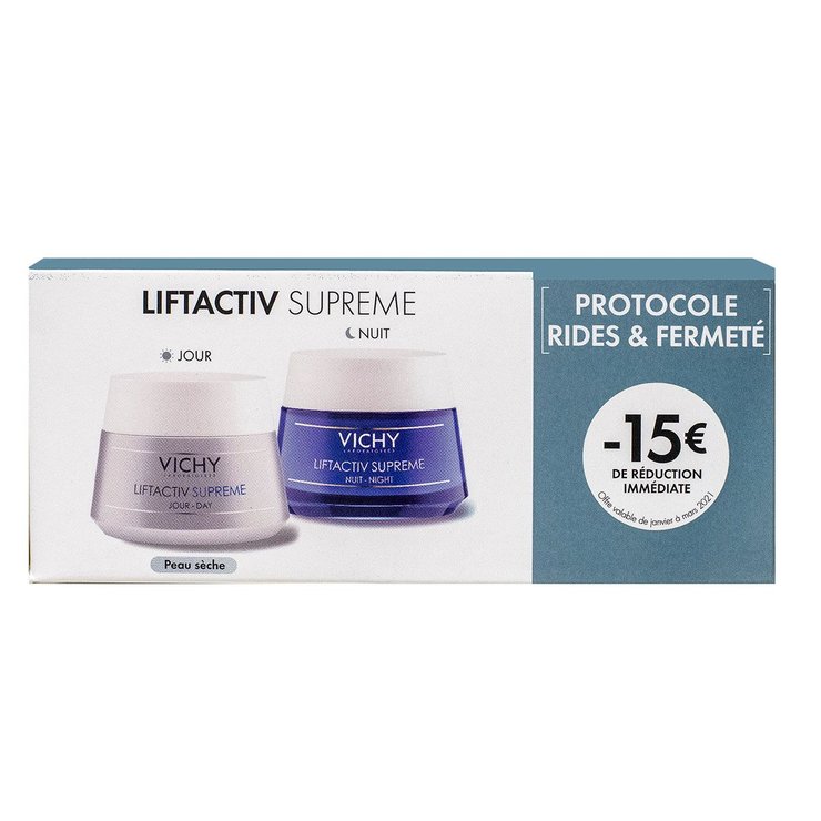 Liftactiv Suprême peau sèche crème jour 50ml et nuit 50ml