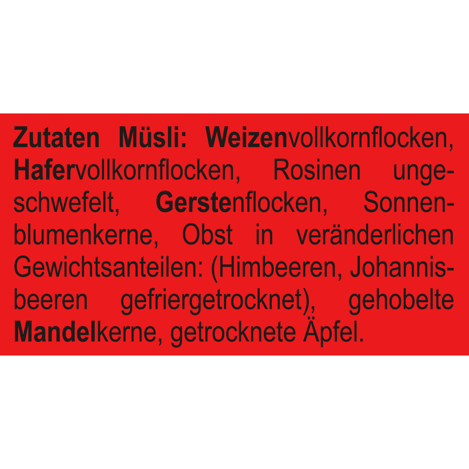 Verwöhner Mischung (750g)