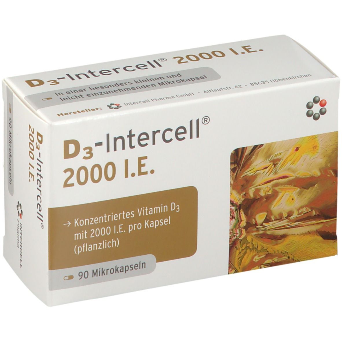 D3-INTERCELL 2.000 I.E. Kapseln
