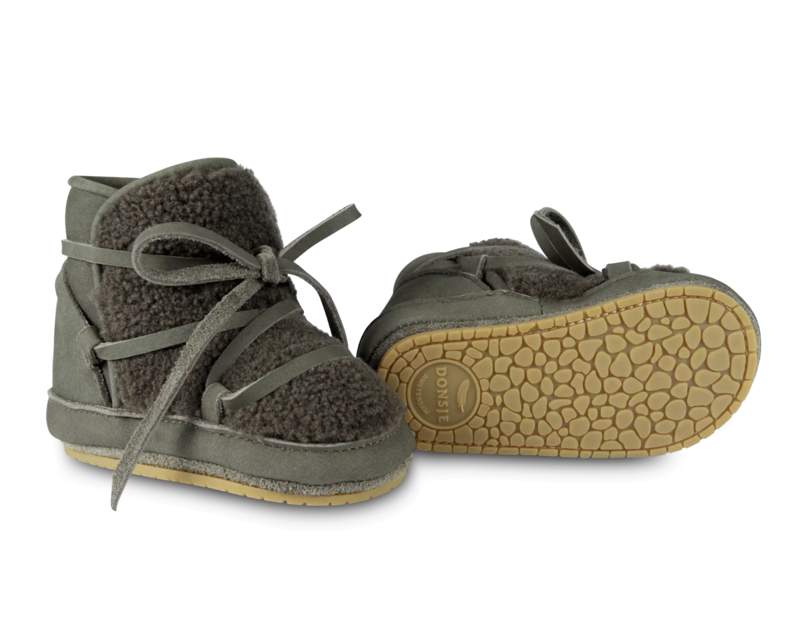 Cassi Booties | Stone Nubuck