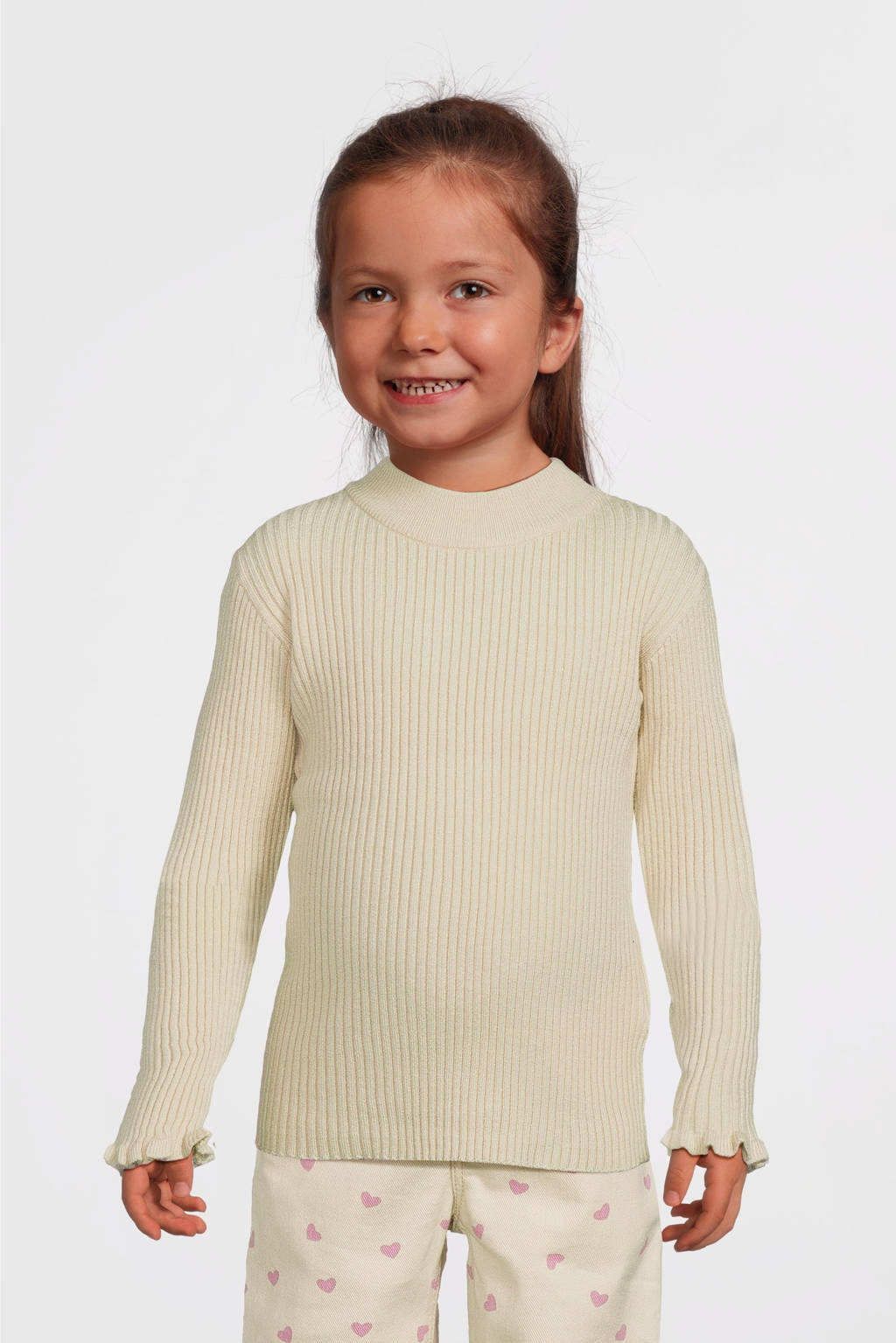 NAME IT longsleeve NMFVIANNA zand