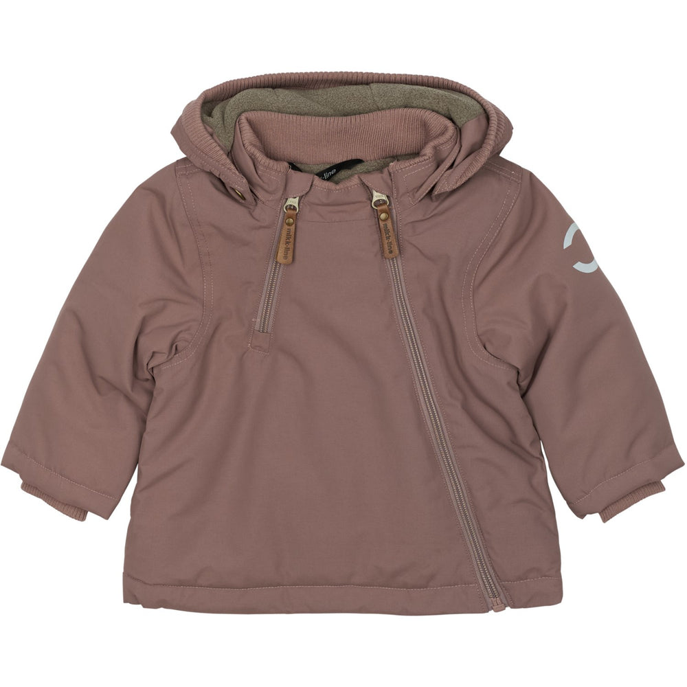 Køb Mikk-Line Twilight Mauve Nylon Baby Jakke - Solid