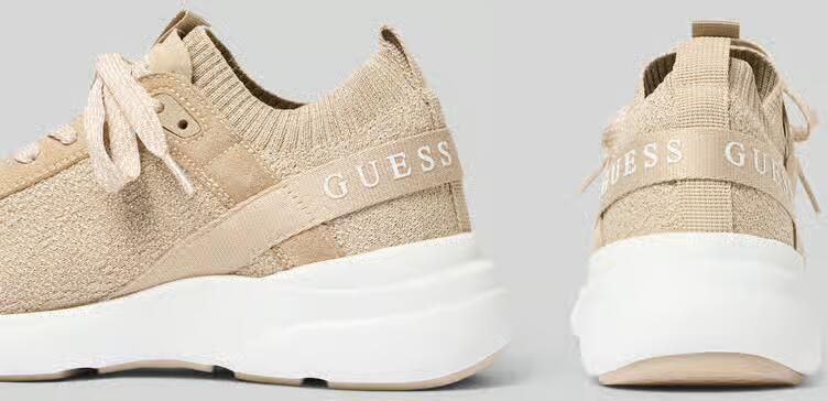 GUESS Sneakers laag 'Mildrid' beige beige gemêleerd wit