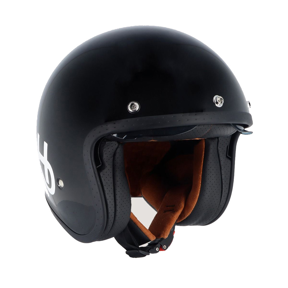 Helstons - Casque Logo Noir / Blanc