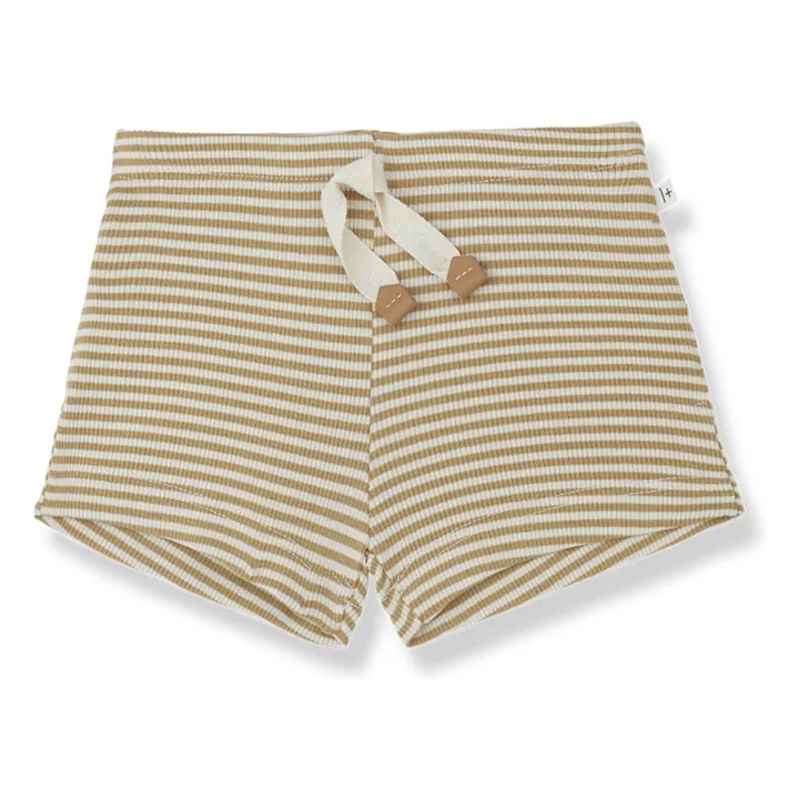 1+ in the family Short Stela Jersey Côtelé | Jaune moutarde