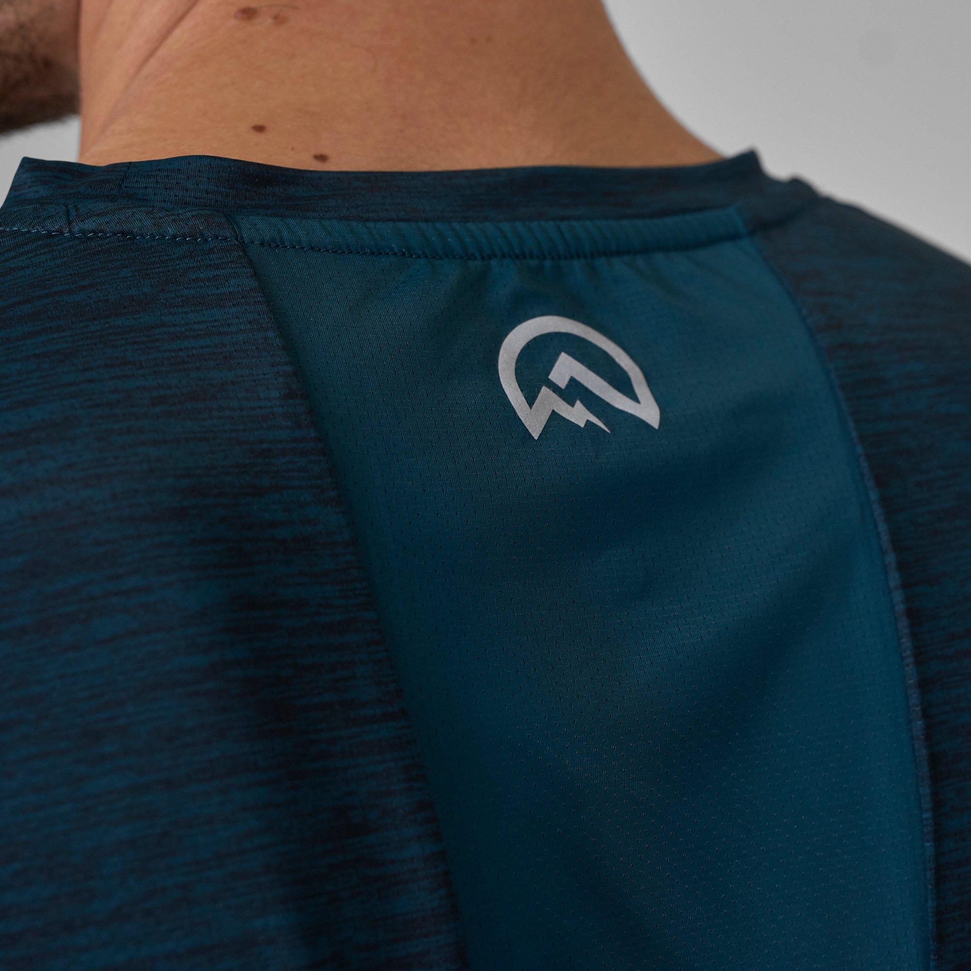 Flux Active Contrast Logo T Shirt Mens