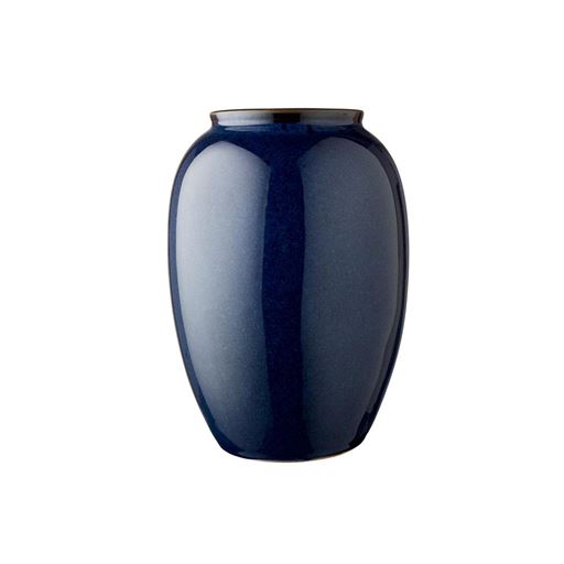 Bitz Vase, Mørkeblå, 25 cm