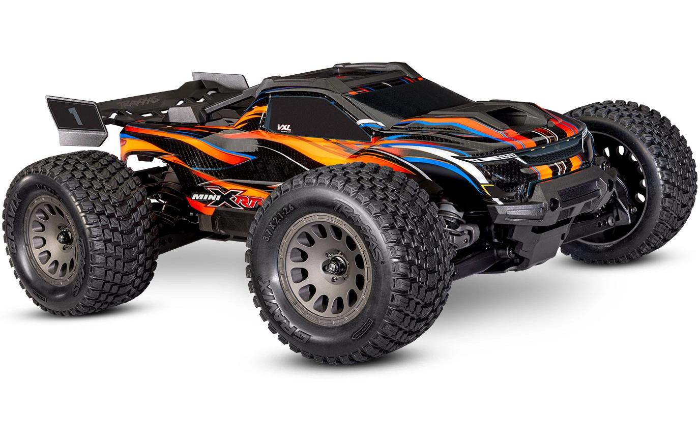 Monster Truck Mini XRT RTR Orange<br>Kompakter 1:16 Monster-Truck mit 3S Brushless-Power