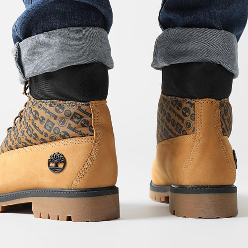 Boots 6 Inch Heritage Waterproof A62AW Brown Nubuck