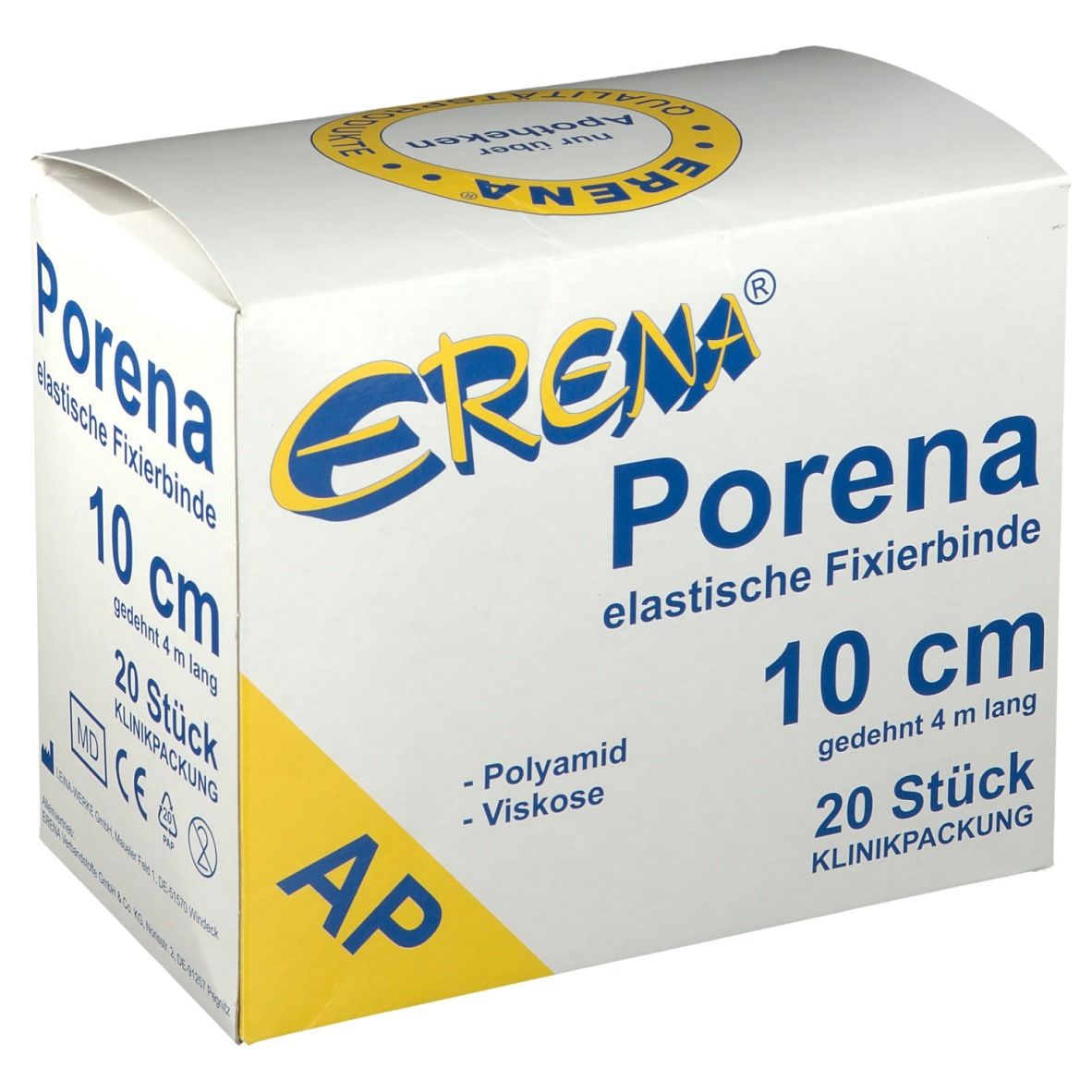 ERENA® Porena hochelastische Fixierbinde 10 cm