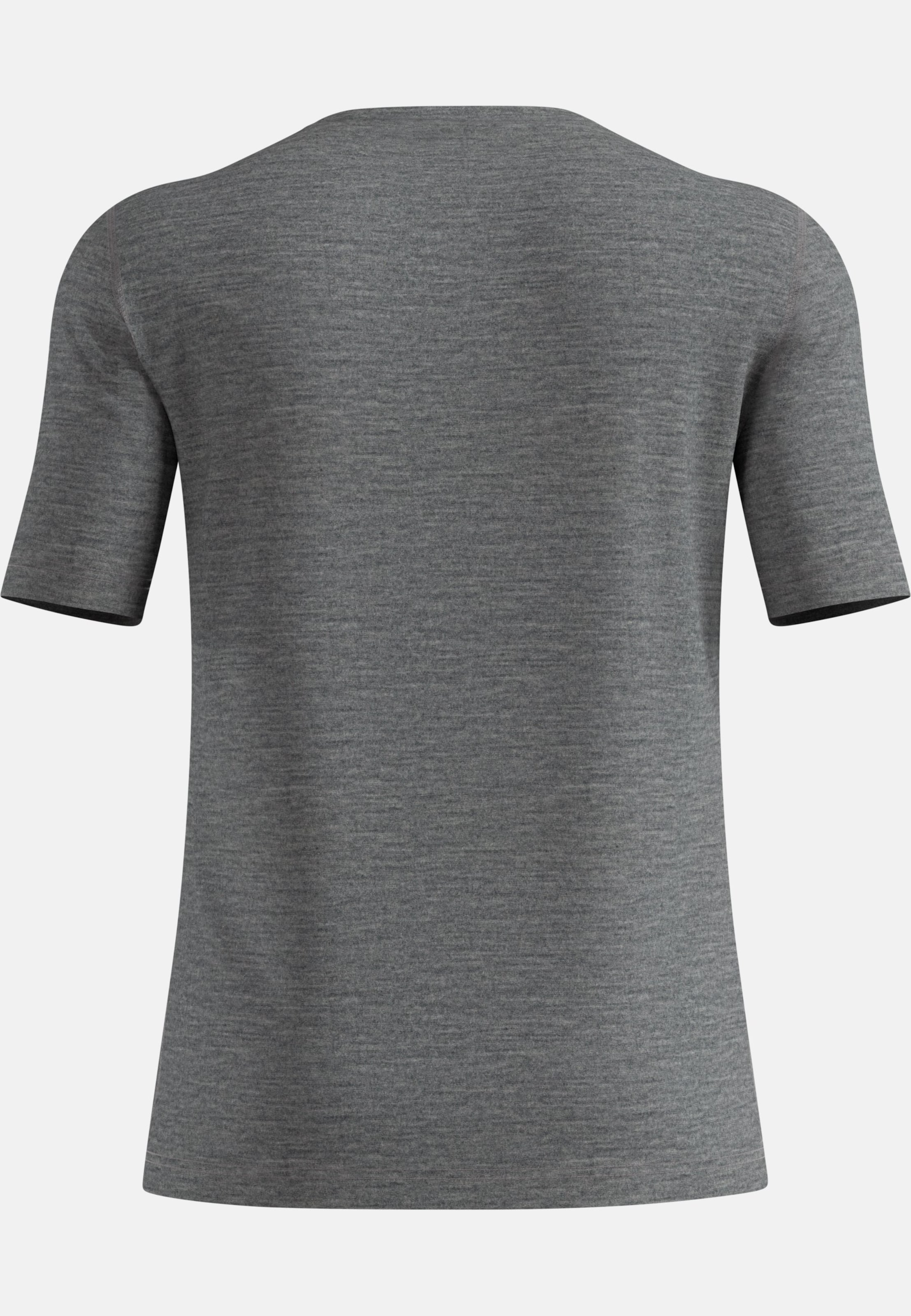 Natural Merino 200 Base Layer T-shirt in odlo steel grey melange