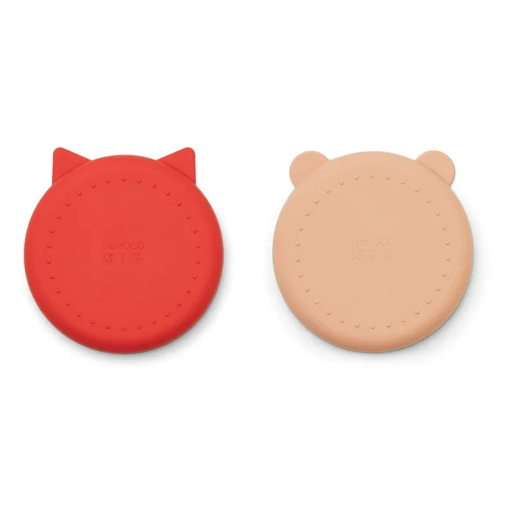 Liewood Assiettes Olivia - Set de 2 | Rouge