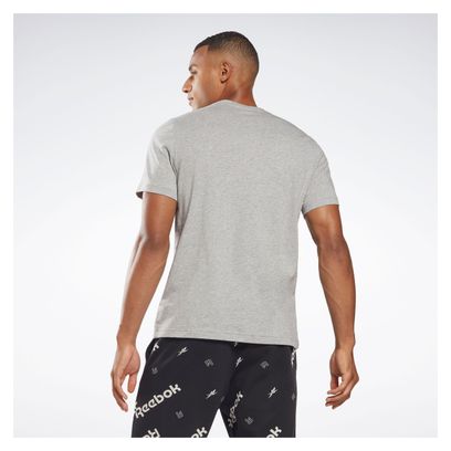 T-Shirt Manches Courtes Reebok Vector Gris