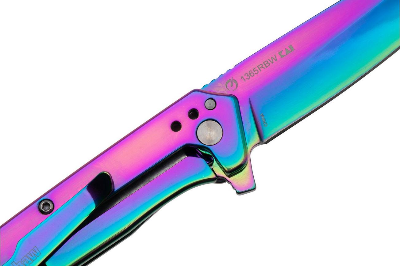 Kershaw Misdirect Rainbow 1365RBW, 4Cr14, Stainless Steel, zakmes