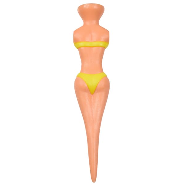 INF Golf Tees Bikini 4-pakning Flerfarget