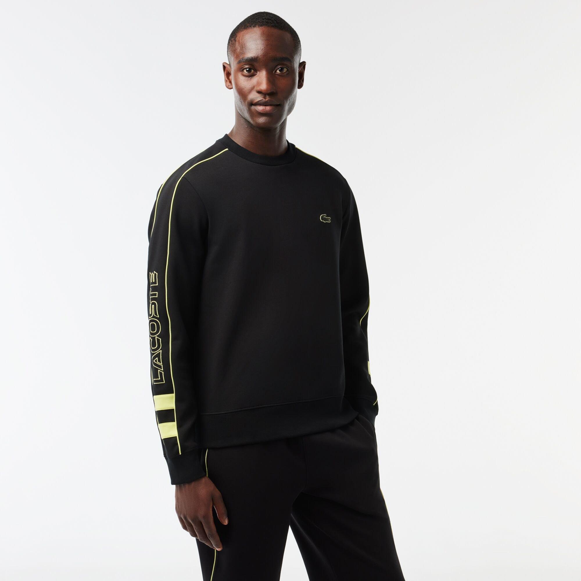 Lacoste Logo Embroidered Double Sided Jumper
