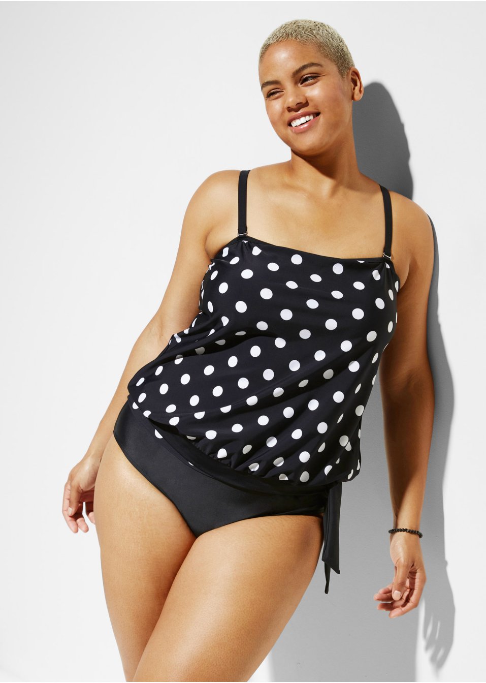 Haut de tankini oversize