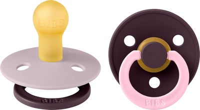 BIBS Studio Colour Fusion Smokk 2-Pakk Str 1, Dusky Lilac Plum mix