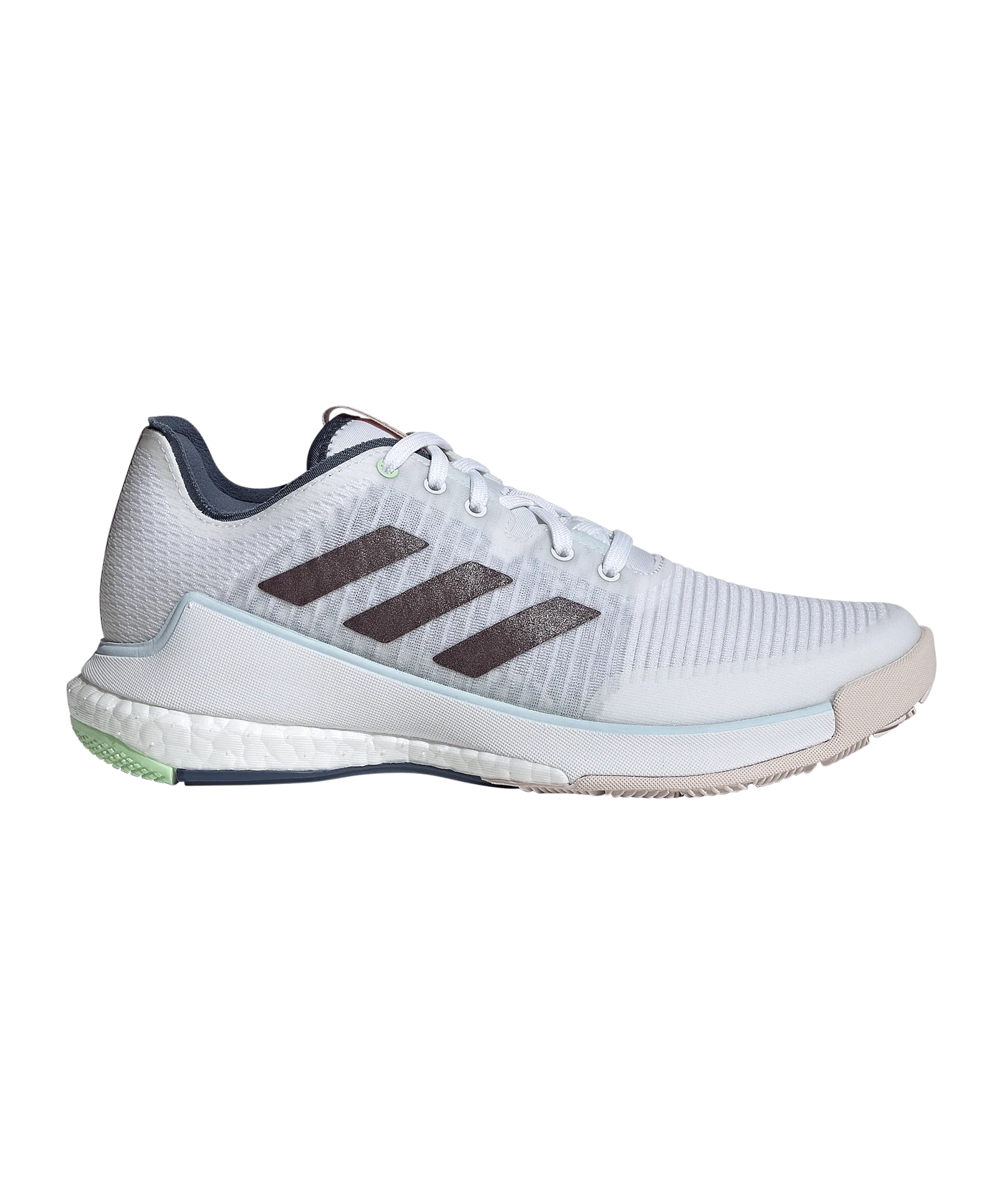 adidas Crazyflight Damen Weiss Blau Grau