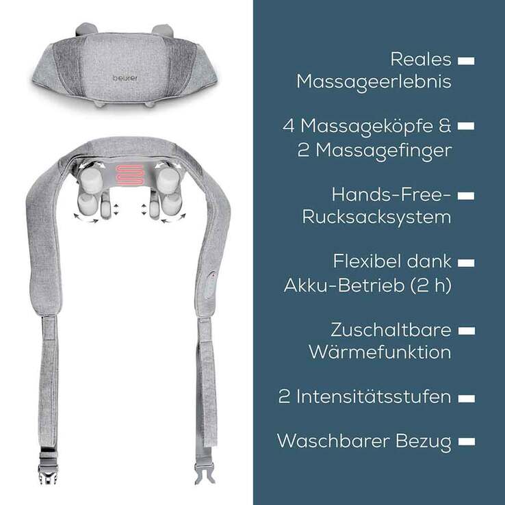 Beurer MG154 Akku-Nacken-Massagegerät, 1 St