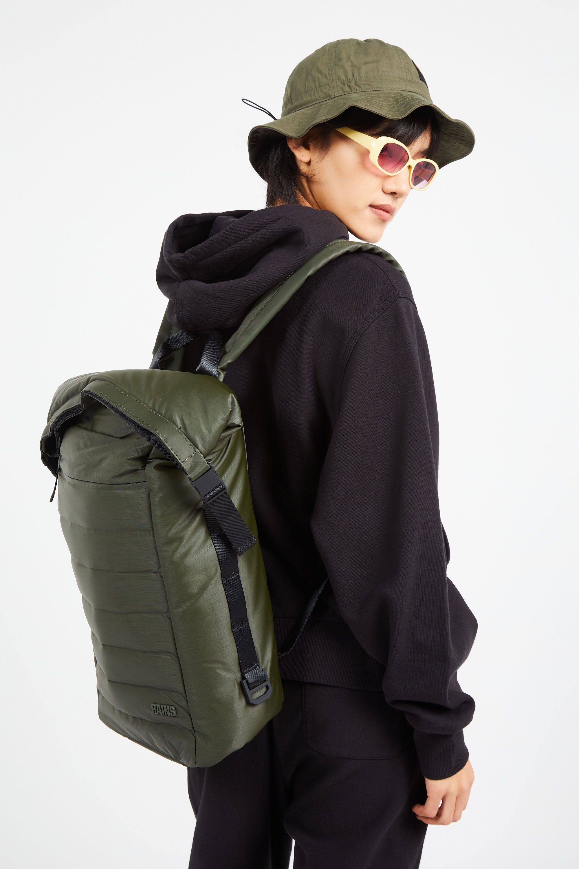 RAINS Sac à dos  SAC 14600 BATOR PUFFER Vert
