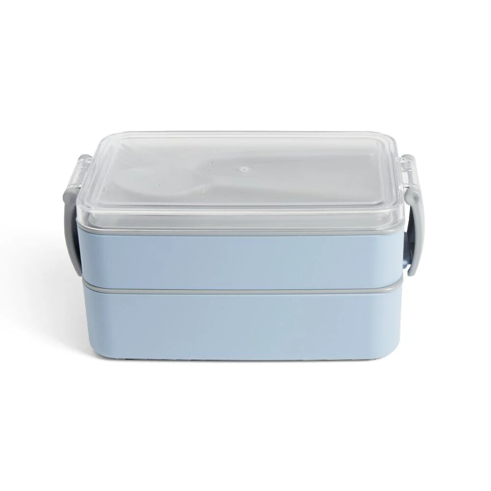 Lunch box 2 compartiments 400ml et 500ml avec couverts