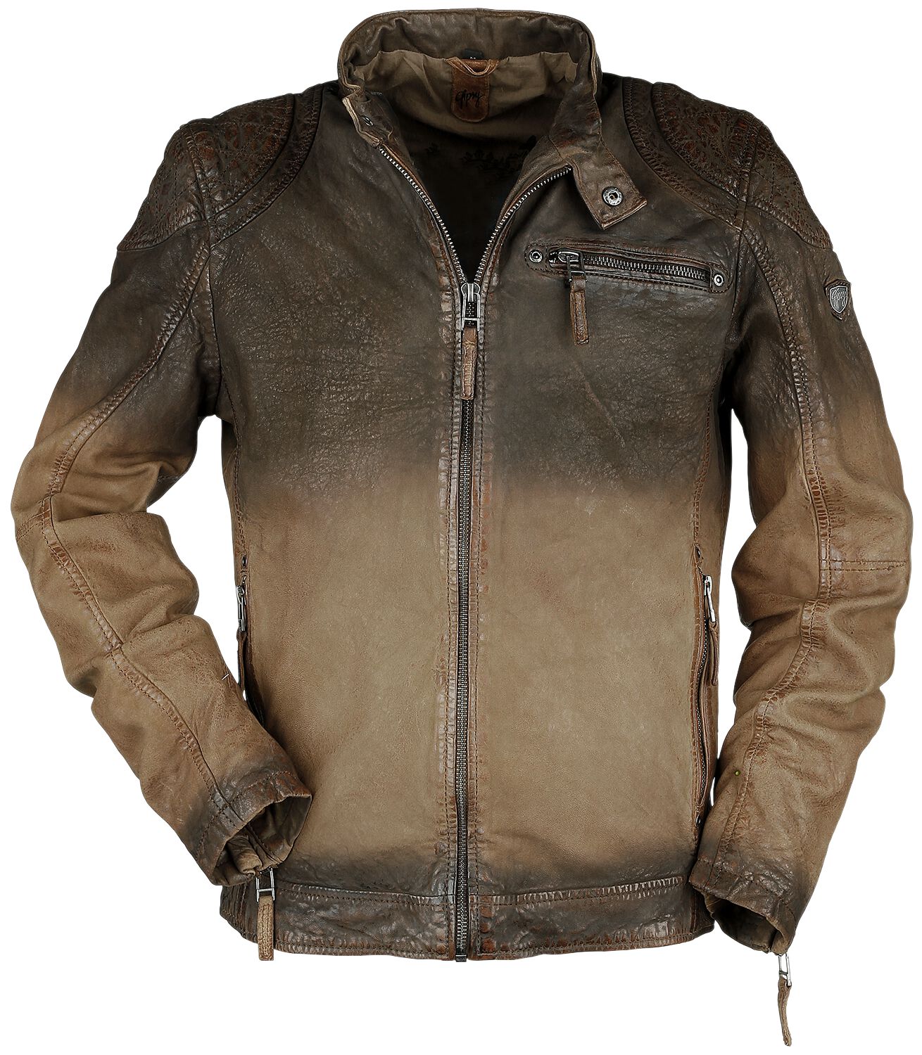 Arne Slim Fit Lamov | Gipsy Veste en cuir