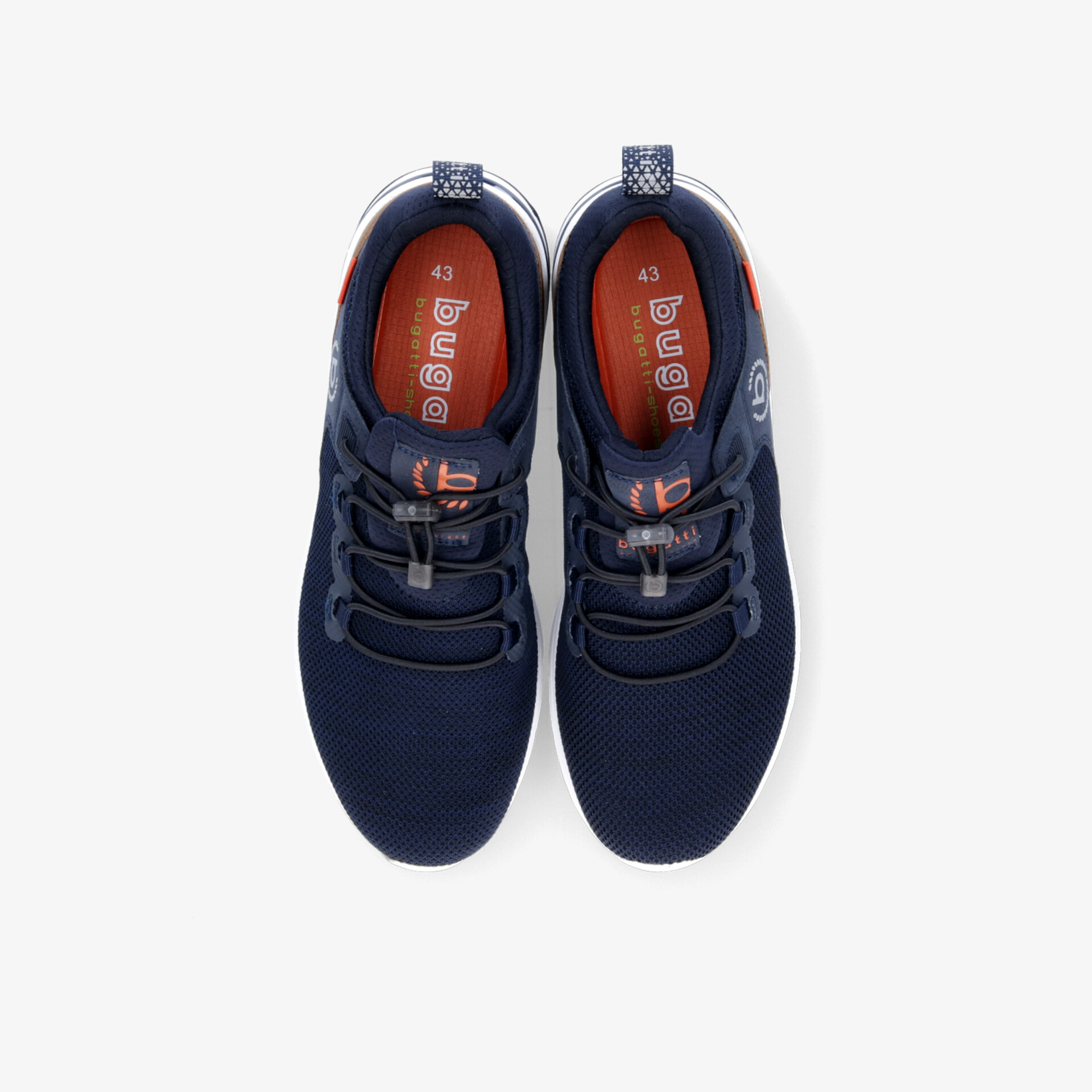 bugatti Herren Sneaker Low blau