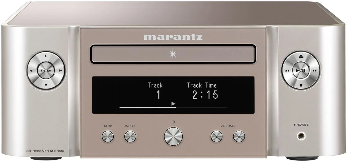 Marantz Melody X M-CR612 Silver Gold Amplis hi-fi stéréo