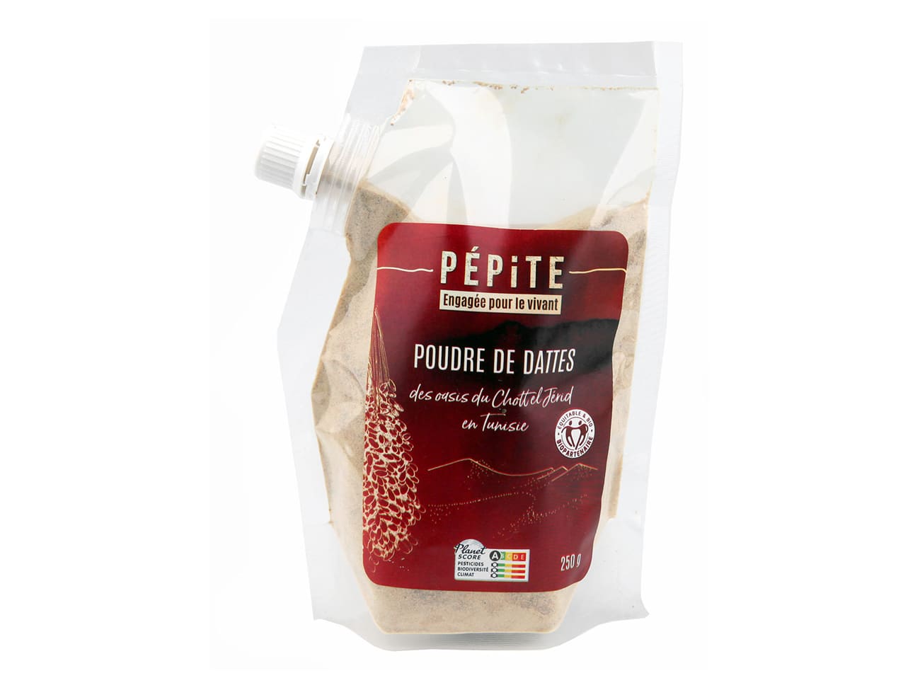 Poudre de dattes Bio - 250 g - Pépite