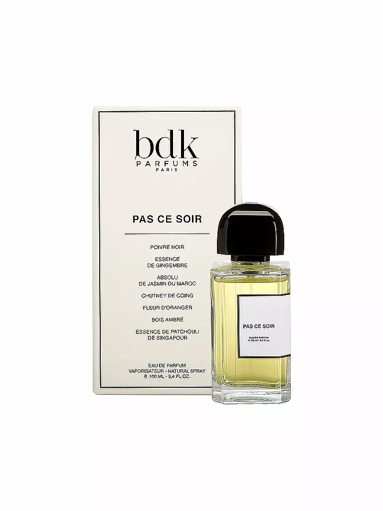BDK Pas ce Soir Eau de Parfum Natural Spray 100ml keine Farbe