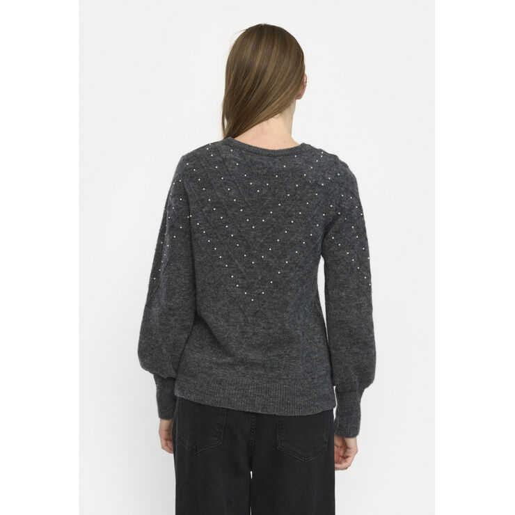Soft Rebels SRAdelina knit Medium grey melange