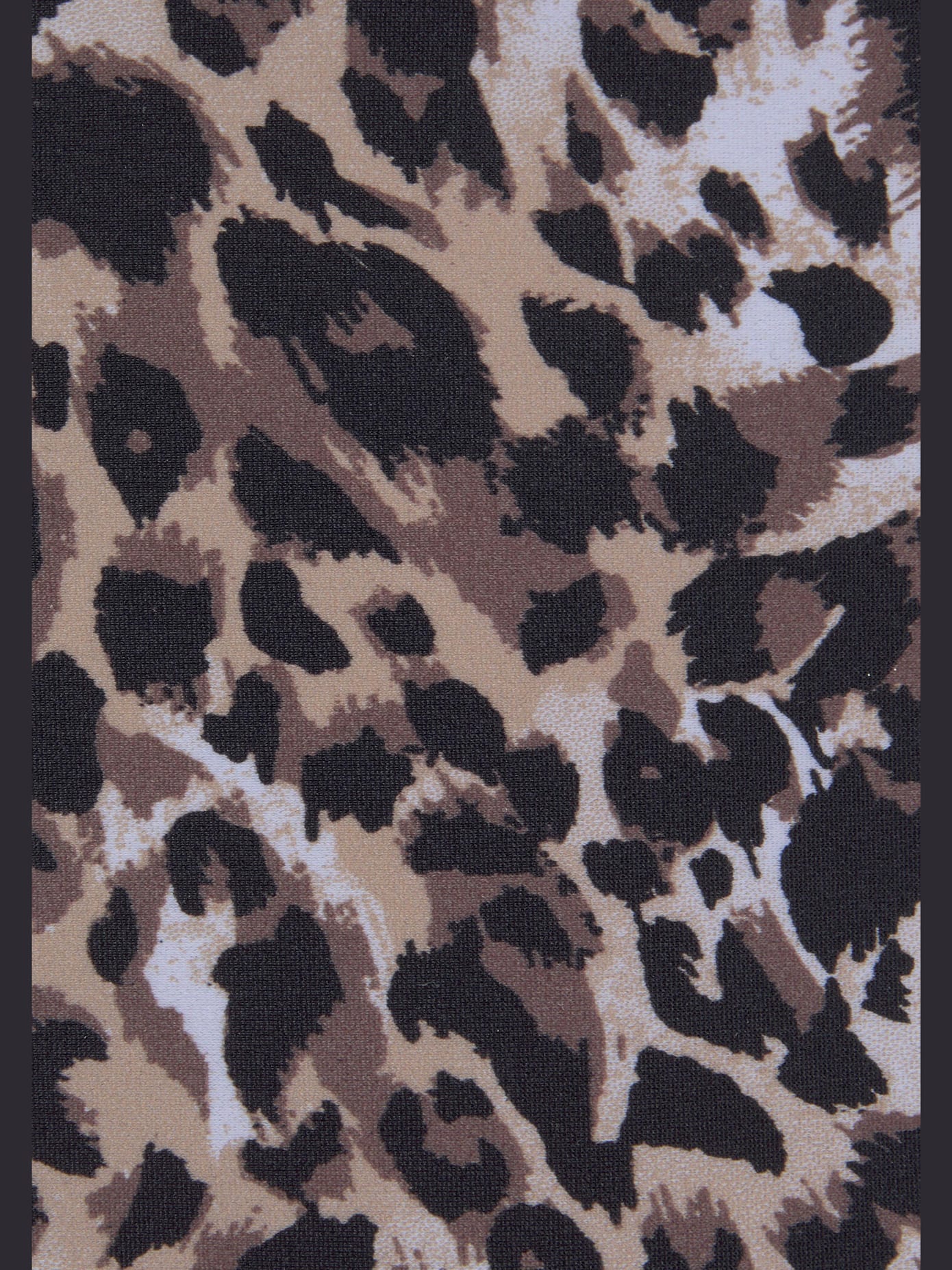 Bikini bandeau imprimé animal sauvage