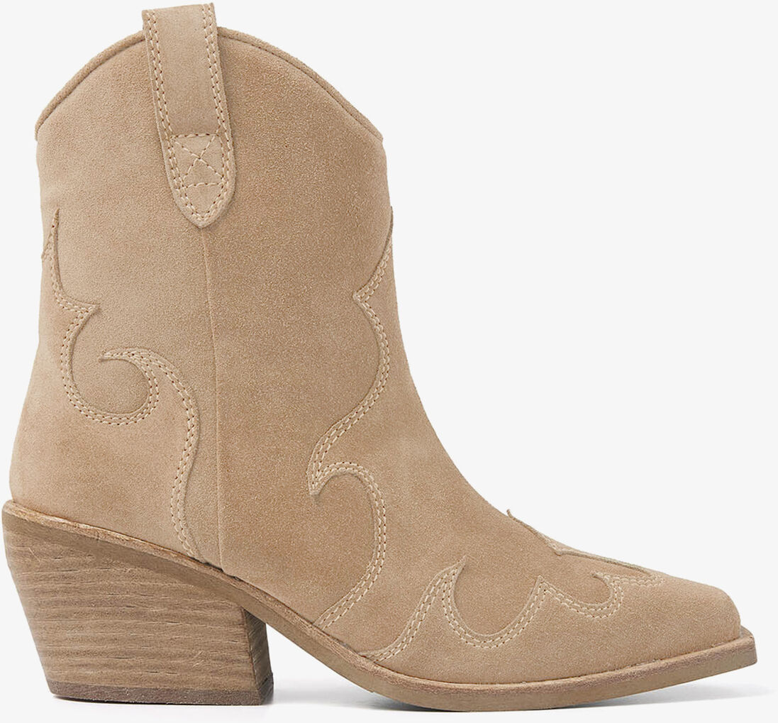 VIA VAI beige via vai enkellaarsjes eveline riley