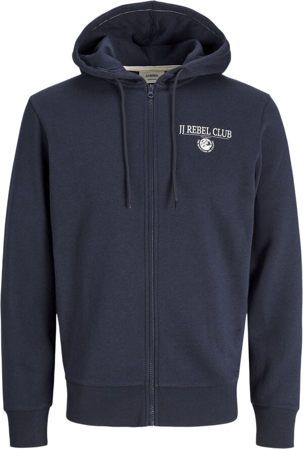 JJ-REBEL JREBANDREW SWEAT ZIP HOOD Sky captain