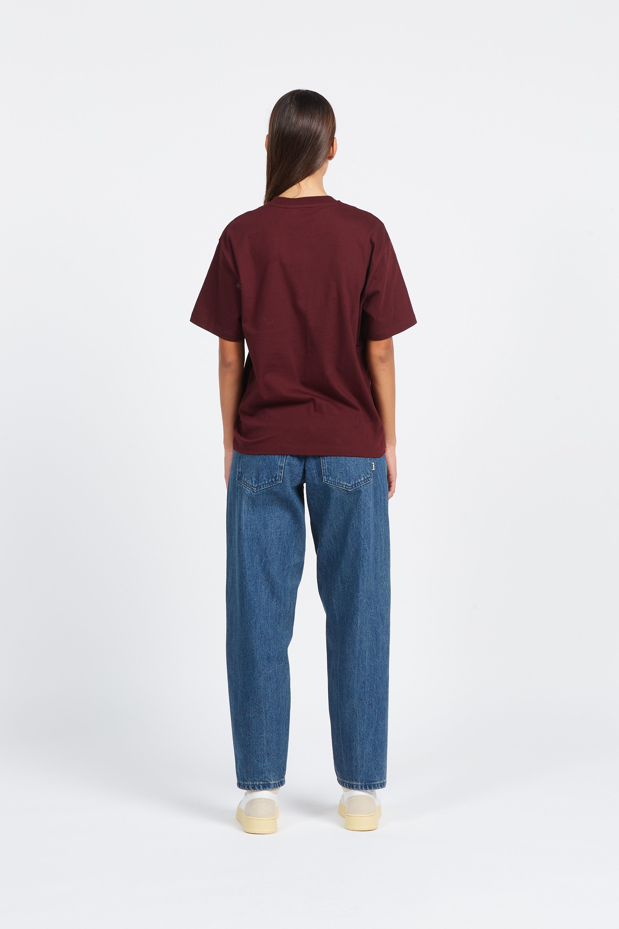 CARHARTT WIP T-shirt  W' S/S Paisley Script T-Shirt Rouge