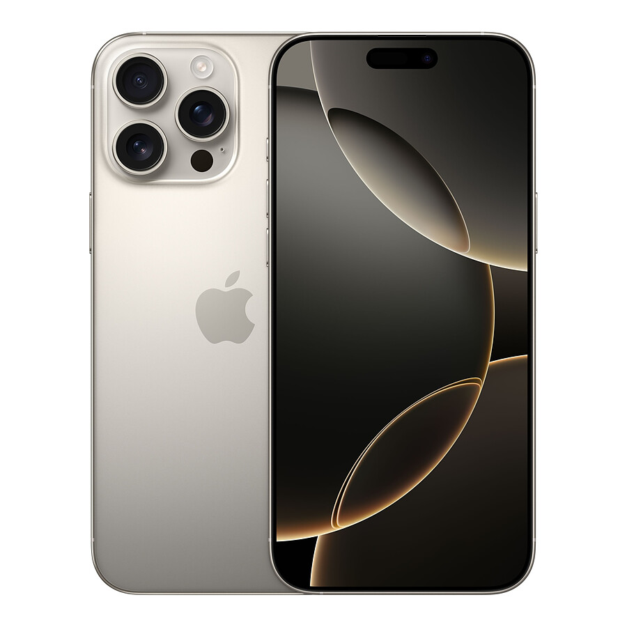 Apple iPhone 16 Pro Max (Titane naturel) - 512 Go