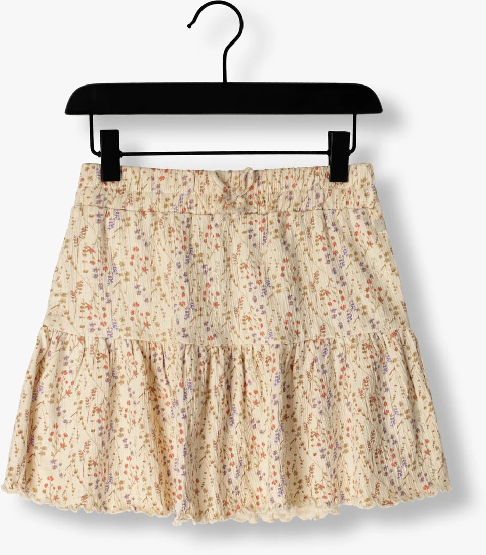 DAILY7 zand daily7 minirok skirt structure mille fleur