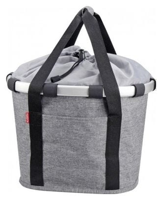 Panier Klickfix Twist Gris