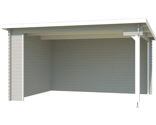 Gazebo Outdoor Life Columbus 425 x 300 cm lichtgrijs
