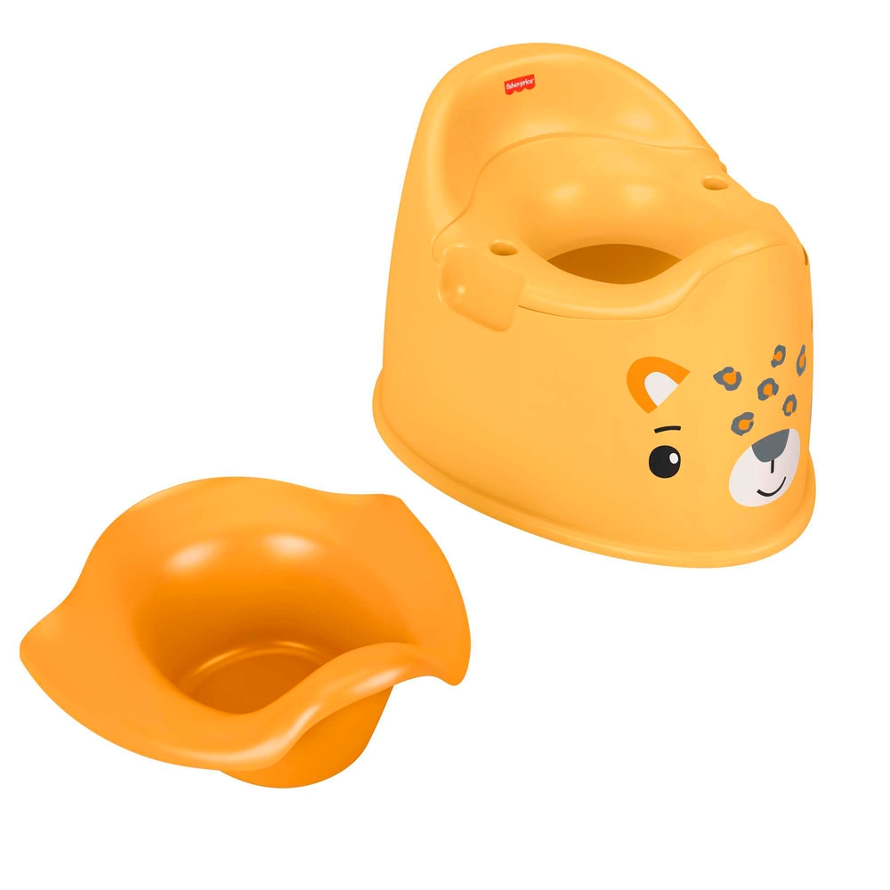 Fisher-Price Leopard Töpfchen-Trainingssitz mit herausnehmbarem Schüssel