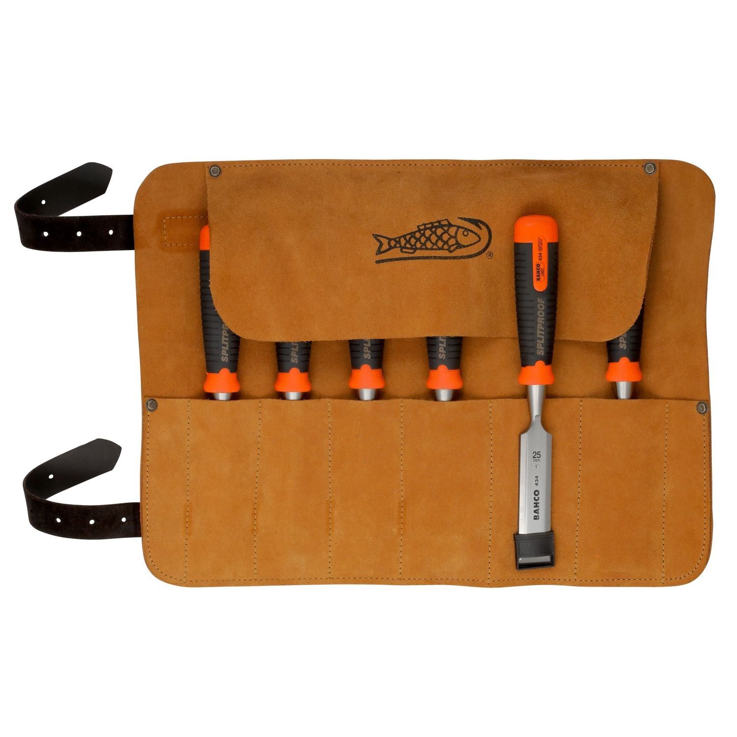 Bahco Steekbeitelset ERGO™ Splitproof 434 6-32mm 6-delig - 434-S6-LR