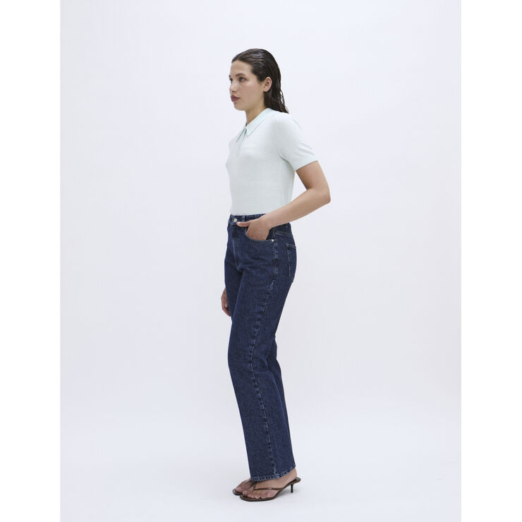2NDDAY 2ND Jean - Soft Wool Blend Soothing sea