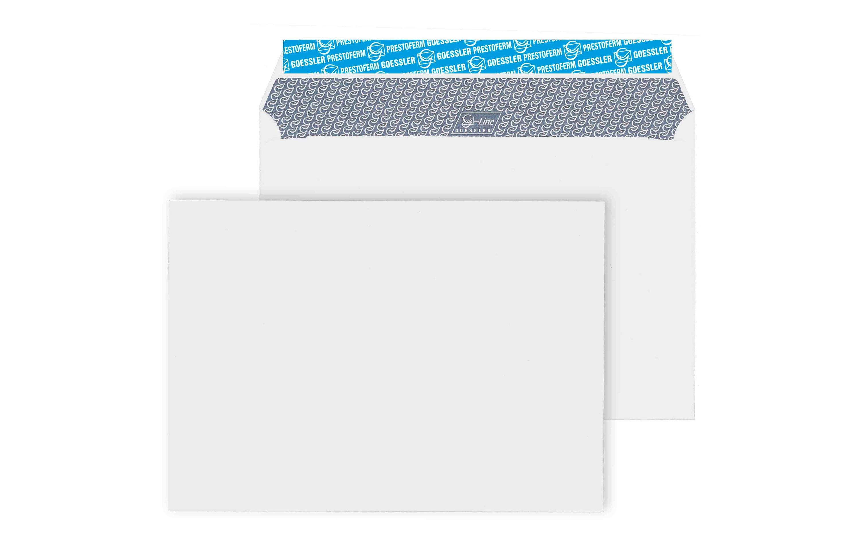 Couvert Prestoferm C5 ohne Fenster, 500 StückBriefumschlag C5 ohne Fenster