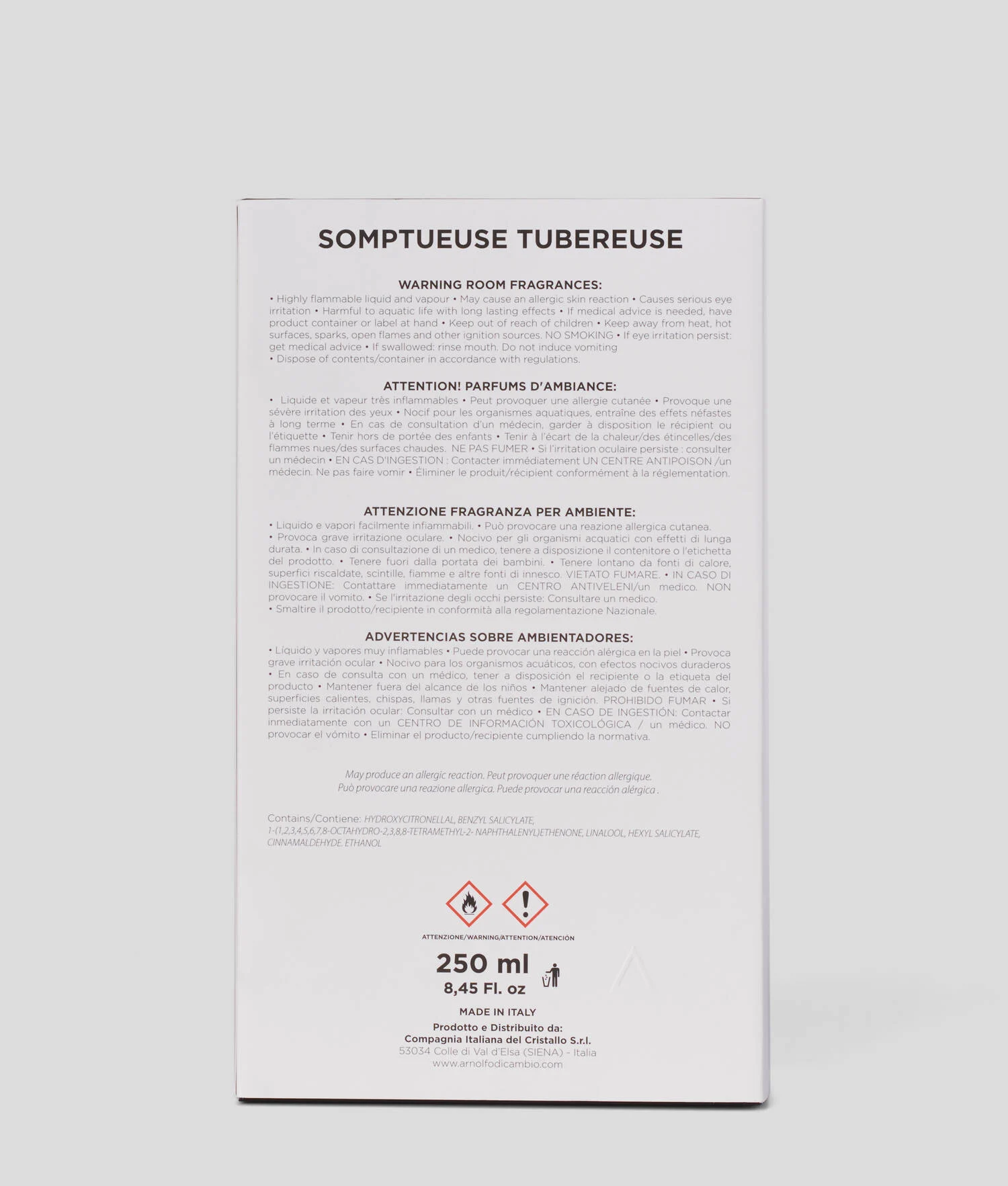 Diffuseur TUBÉREUSE