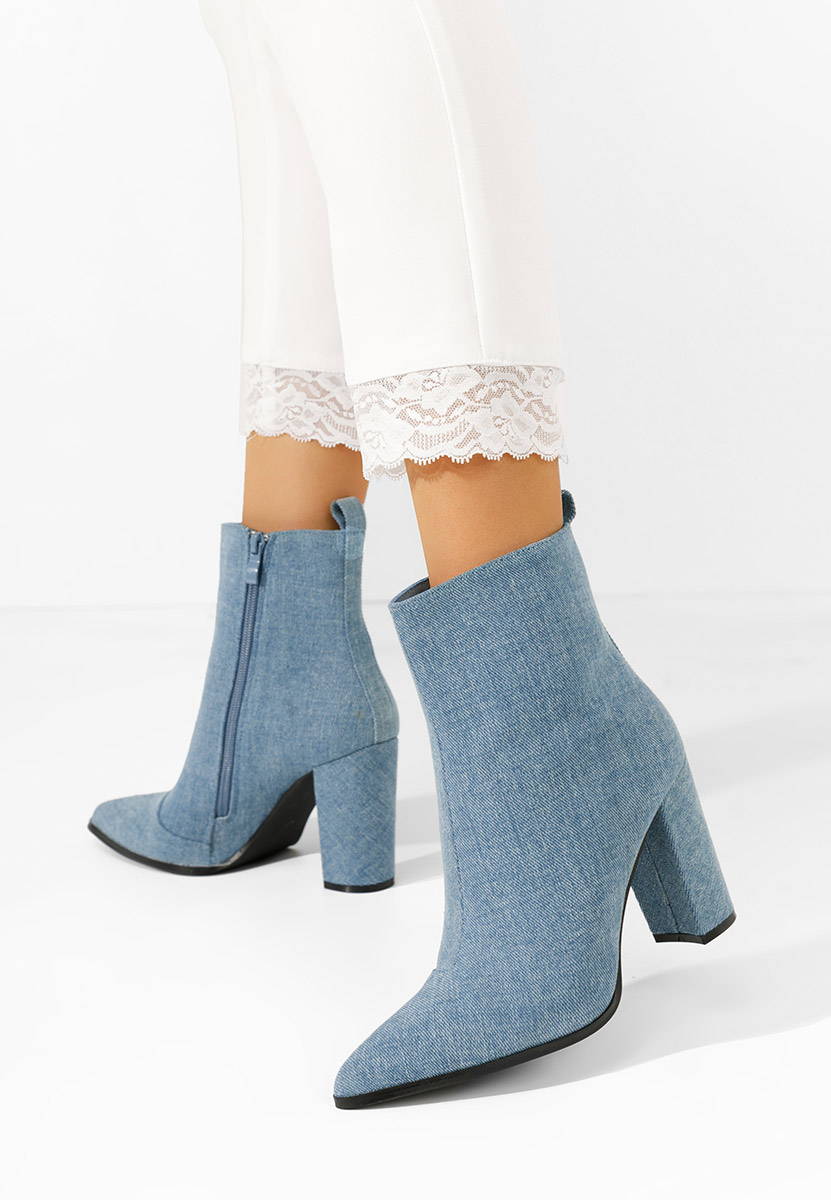 Bottines à talon denim Adalina V3