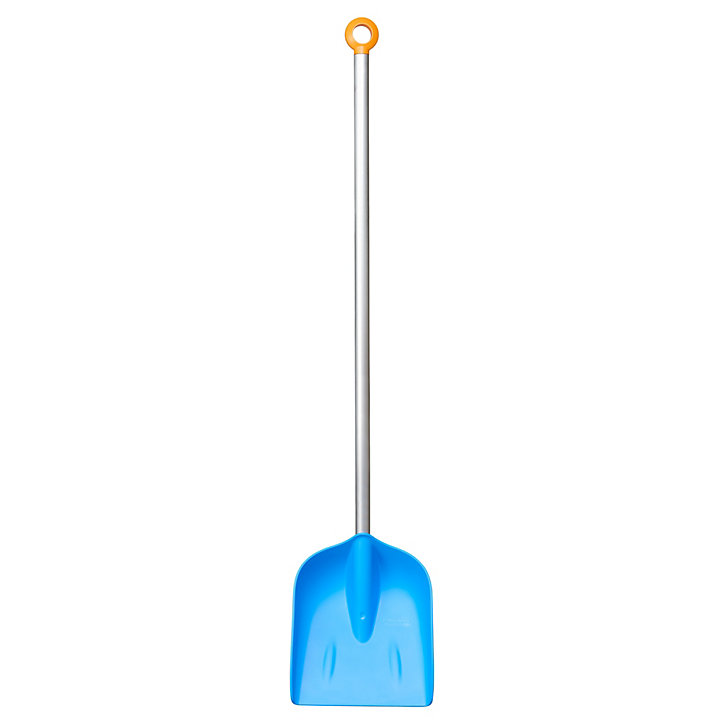 Pelle à neige pour enfant Fiskars aluminium et bleu