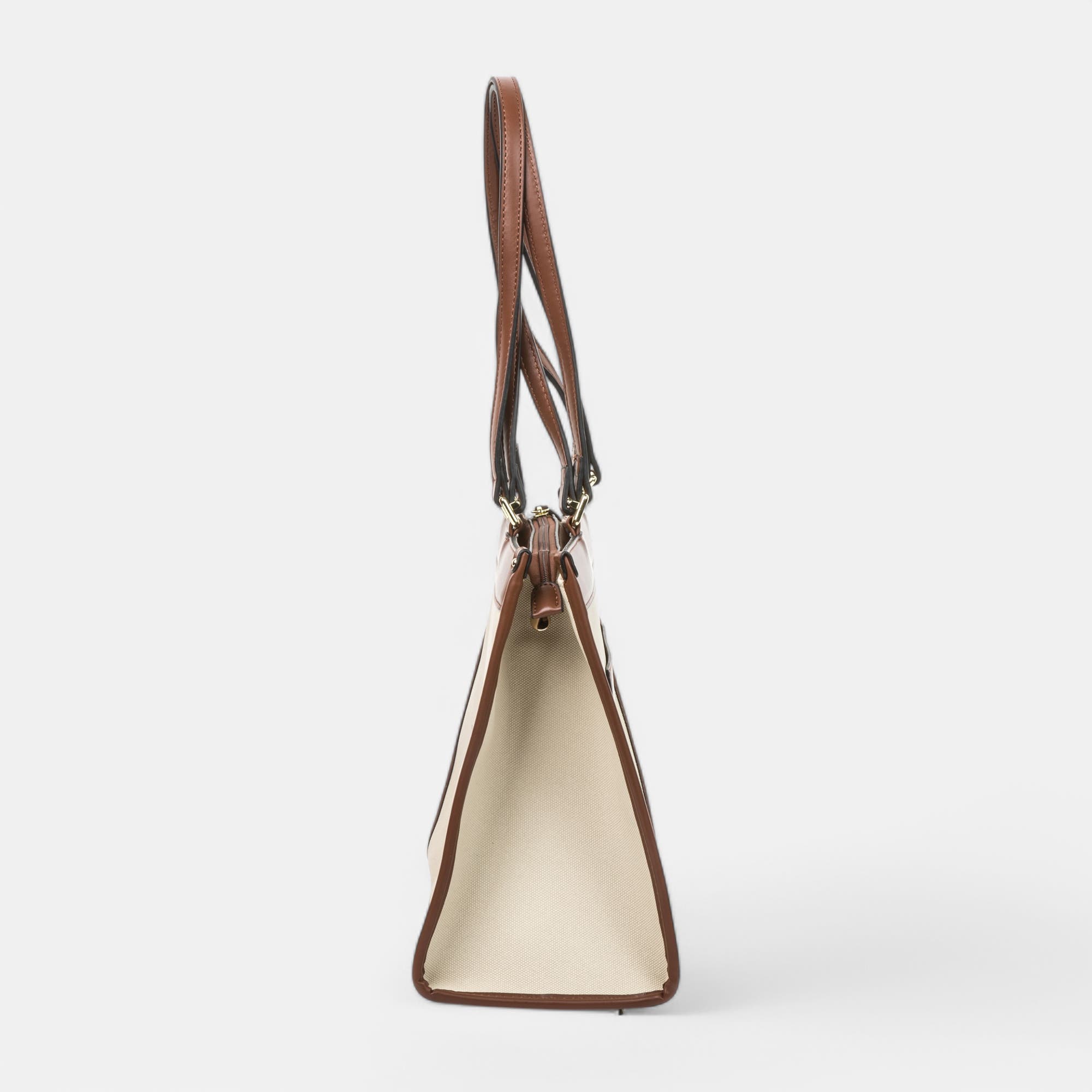 Sac de shopping cognac