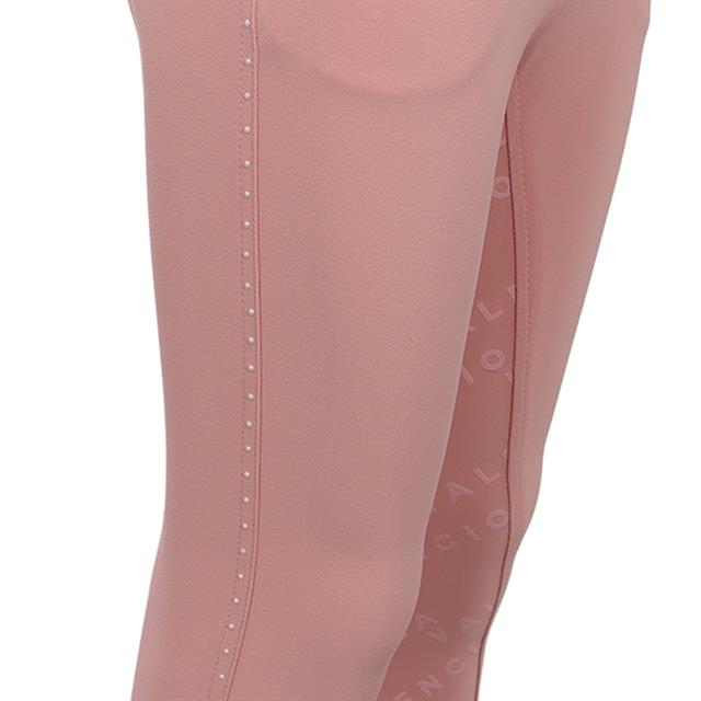 Paardrijbroek La Valencio LVVanity Kids Full Grip Lichtroze